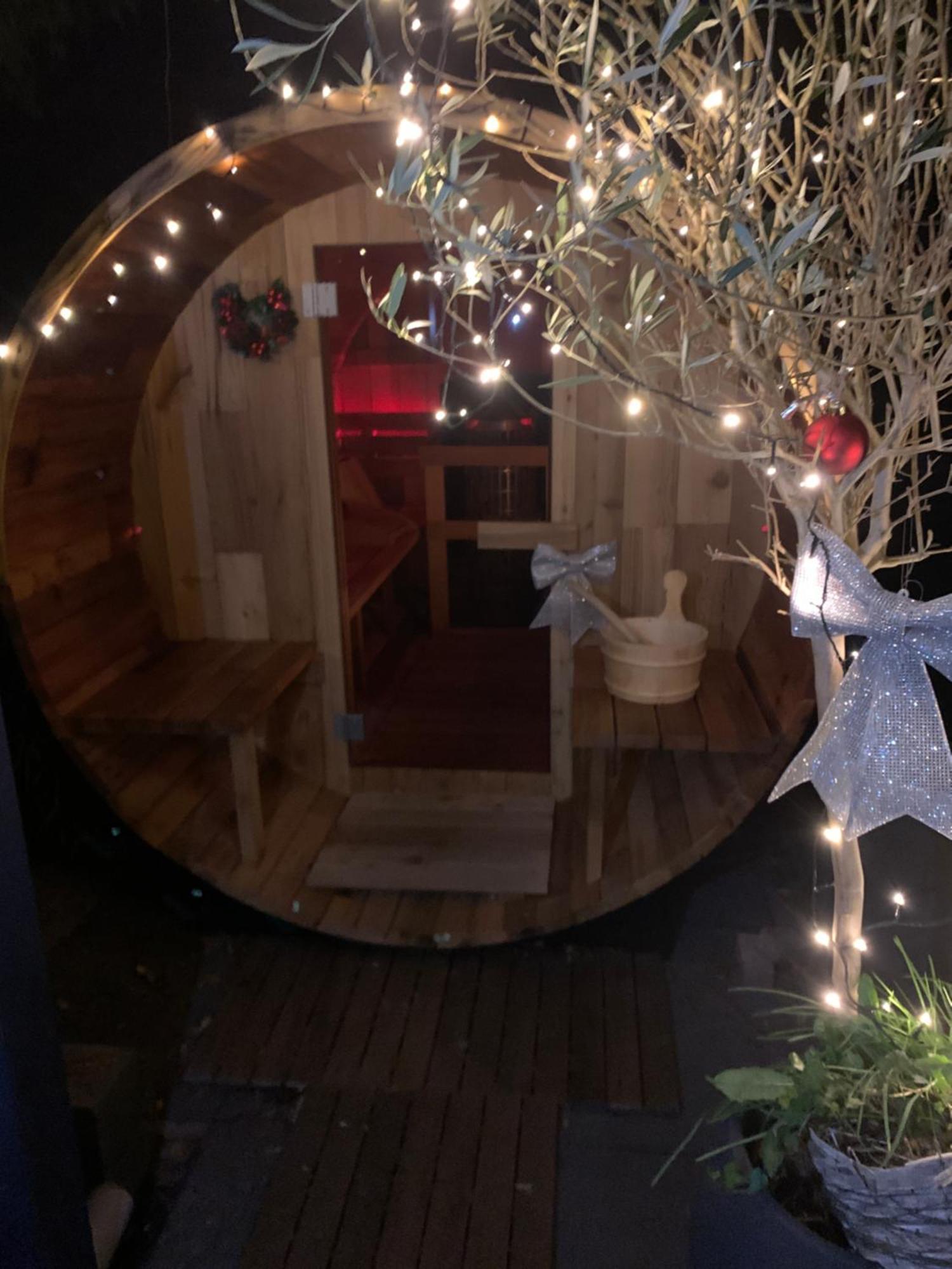 Romantisch Wellness Appartement Met Prive Hottub Sauna Gamesroom Den Ham 外观 照片