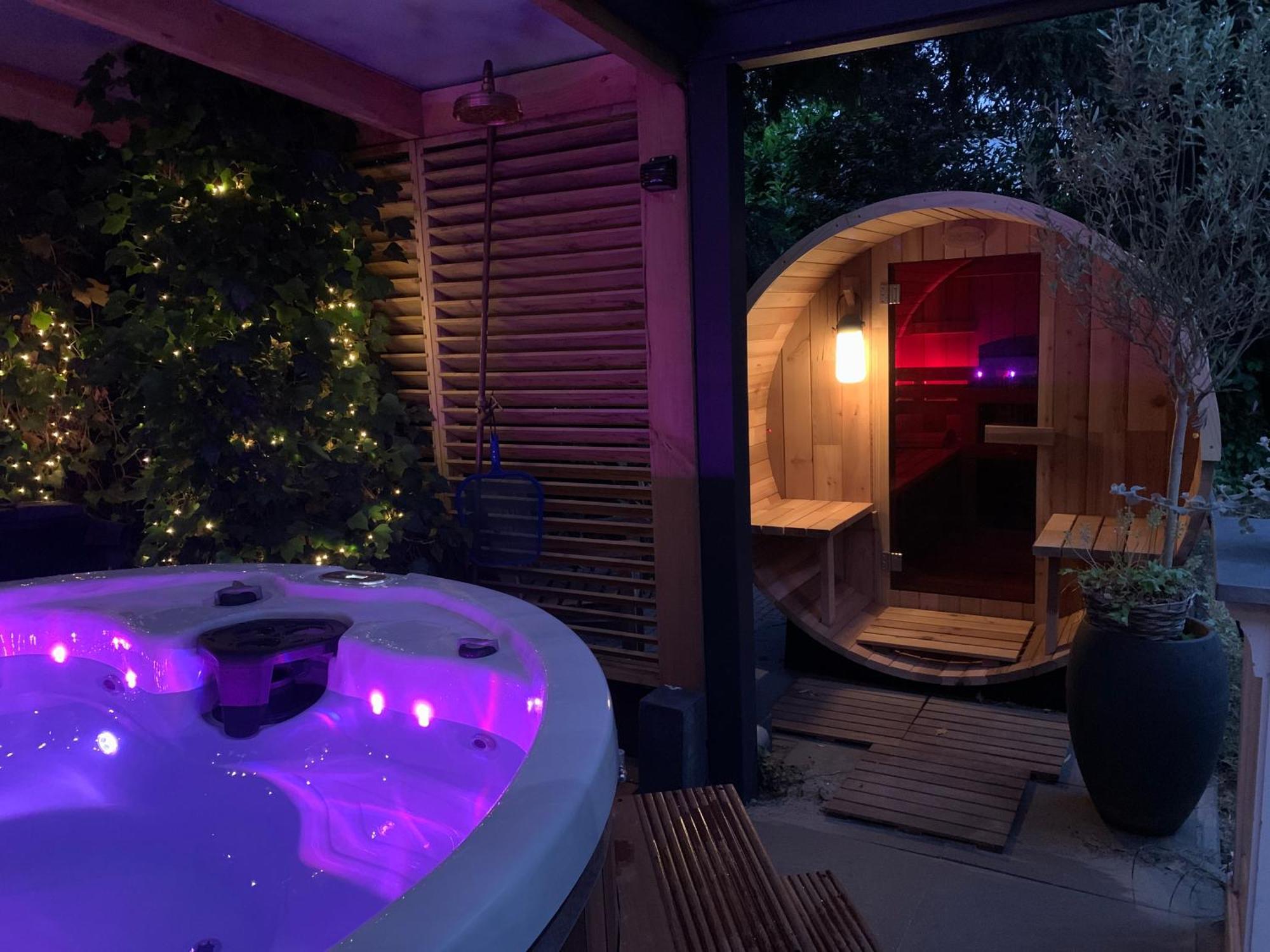 Romantisch Wellness Appartement Met Prive Hottub Sauna Gamesroom Den Ham 外观 照片
